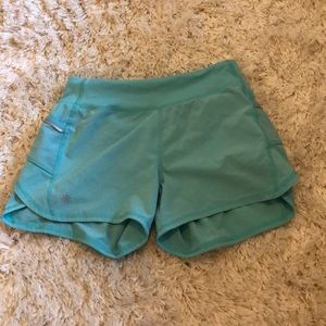 Blue Athleta Shorts